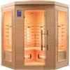 APOLLON 3 ANGOLARE - Sauna a Infrarossi 3 posti - France Sauna