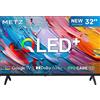 METZ 32MQF7030Z, TV 32'' QLED, HD, Google TV, Dolby Digital Plus, Riduzione Luce Blu