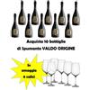 Spumante Valdo Origine Brut Cl 75 10 bottiglie 6 calici omaggio