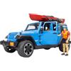 BRUDER Jeep Wrangler Rubicon Unlimited Con Kayak