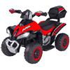 GLOBO S.R.L. Globo Mini Quad Race Li-on Moto Elettrica Rossa 6 volt