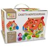 Teorema Fatto di Legno Casetta Montessoriana con Forme e Incastri