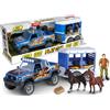 Teorema Play City Playset Trasporto Cavalli con Luci e Suoni