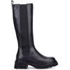 4us Paciotti Stivali in pelle con maxi elastico laterale e tacco 5cm