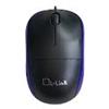 Mouse USB 1200dpi nero e blu elettrico