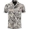 KEY LARGO KEYLARGO Klpark 1/2 Patterned Camicia, Nero (1100), XXL Uomo