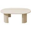 Bizzotto Tavolino Orlando ovale naturale 130x80
