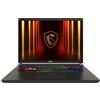 Msi Notebook 16'' Msi Vector 16 Gaming U7-275HX/32GB/1TB SSD/FreeDOS/Nero [9S7-15M352-292/2]