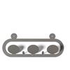 Arti&Mestieri appendiabiti di design frog Fango in Ferro 40x15,5h cm