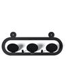 Arti&Mestieri appendiabiti di design frog Nero in Ferro 40x15,5h cm