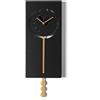 Arti&Mestieri Orologio a pendolo Omega Nero,oro laccato