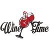 Arti&Mestieri Orologio da parete particolare Wine Time Nero e rosso