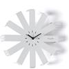 Arti&Mestieri Orologio da parete di design Lumor Bianco marmo,nero