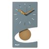 Arti&Mestieri Orologio da parete di design moderno Eclipse pendolo Verde Marino