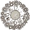 Arti&Mestieri Orologio da parete di design Margherite Fango e avorio