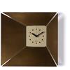 Arti&Mestieri orologio da parete minimal illusio Caramello Industrial/miele in Ferro 42x5x40h cm