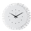 Arti&Mestieri Orologio da parete minimal Wordshow Bianco marmo