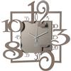 Arti&Mestieri Orologio da parete particolare Amos Beige