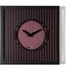 Arti&Mestieri Orologio da parete elegante Tiffany piccolo Nero,viola ametista