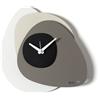 Arti&Mestieri Orologio di design minimal Grease Bianco marmo,avorio,fango,nero