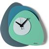 Arti&Mestieri Orologio di design minimal Grease Petrolio,blu oltremare,verde acqua,cenere
