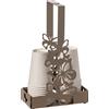 Arti&Mestieri Porta bicchieri Farfalloso Beige