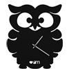 Arti&Mestieri Orologio da parete di design Gufino Nero