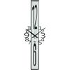 Arti&Mestieri orologio jody Nero e bianco marmo in Ferro 23x75cmh