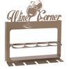 Arti&Mestieri Porta bottiglie da parete moderno Wine Corner Beige