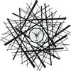 Arti&Mestieri orologio shanghai Nero e bianco marmo in Ferro Diametro58cm