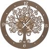 Arti&Mestieri Orologio da parete particolare Albero della Vita piccolo Oro laccato e bronzo