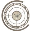 Arti&Mestieri orologio skipper Fango e avorio in Ferro 45x50cmh