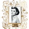 Arti&Mestieri Portafoto di design Scarabocchio Piccolo Oro laccato