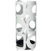 Arti&Mestieri porta ombrelli bubbles Bianco marmo in Ferro 23x55cmh