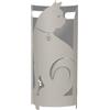 Arti&Mestieri porta ombrelli da ingresso originale gatto Fango in Ferro 23x55cmh