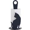 Arti&Mestieri Porta rotoli da cucina Gatto Nero