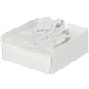 Arti&Mestieri Portatovaglioli Fior di Loto Bianco marmo