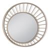 Arti&Mestieri Specchio moderno da parete Ray Beige