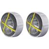 AUTOKIT CALZE da Neve Catene OMOLOGATE O-NORM per 500 dal 2007 sezione ruote 175/65-14
