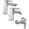 PAINI SET MISCELATORI PAINI NOVE LAVABO BIDET DOCCIA ESTERNO CROMATO