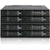 Icy Dock MB508SP-B pannello drive bay 2x 5,25" Pannello portante Nero [MB508SP-B]