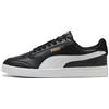 PUMA Unisex Puma Shuffle Sneakers, Puma White-Puma Black-Puma Team Gold, 47 EU