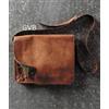 Fatto a mano Borsa a tracolla vintage in pelle da uomo fatta a mano marrone per laptop mes...