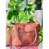 PARRYS LEATHER WORLD Borsa da viaggio vintage da donna in vera pelle di capra borsa shopper borsa ...