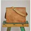 Fatto a mano Borsa vera pelle di capra vintage borsa a tracolla valigetta laptop grande 17...