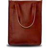 Fatto a mano Borsa da donna 14" autentica affidabile a mano con capra