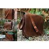 Fatto a mano BORSE MESSENGER 16" VINTAGE FATTE A MANO IN PELLE DI CAPRA BORSA DA LAVORO BO...