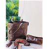 Fatto a mano Borsa in pelle Bravo Market SHOP set di 6 borse in piombo regalo di Capodanno...