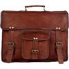 Shakun Leather Journal Borsa messenger in pelle ad alte prestazioni valigetta borsa a tracolla da uo...