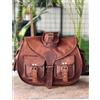 Fatto a mano Tracolla messenger in vera pelle 10x13 pollici da donna vintage 6 tasche trac...